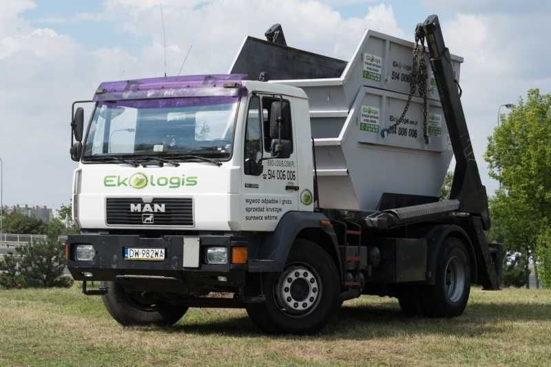 Wywóz odpadów gruzu kontener Legnica Lubin Polkowice Głogów Najtaniej