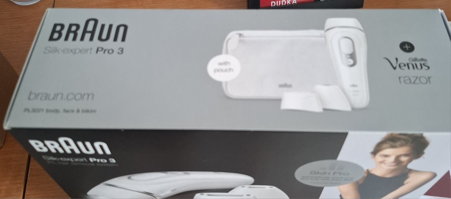 Depilator Braun.