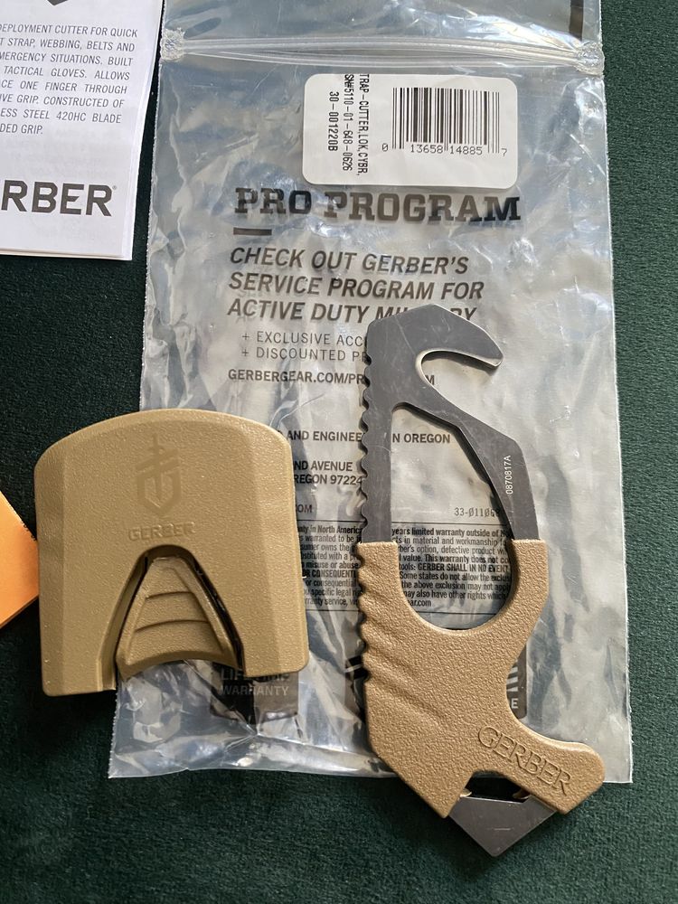 Multitool Gerber Strap Cutter coyote