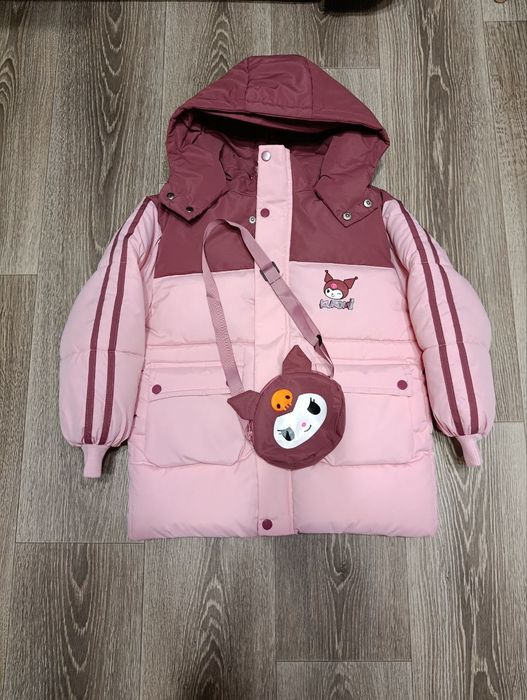 Дівоча зимова куртка в стилі Куромі,тепла,для дітей