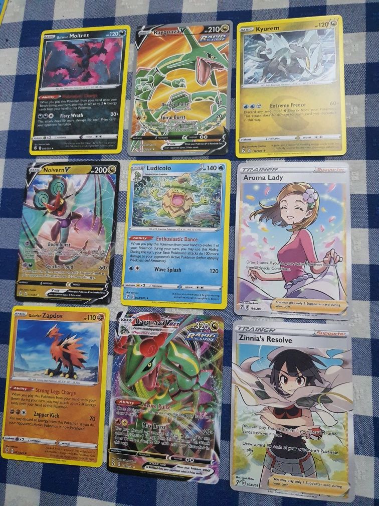 Cartas Pokémon Raras