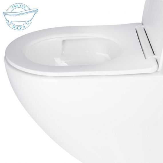 Інсталяція Geberit 458.103.00.1+ Унітаз  Qtap Jay QT07335177W