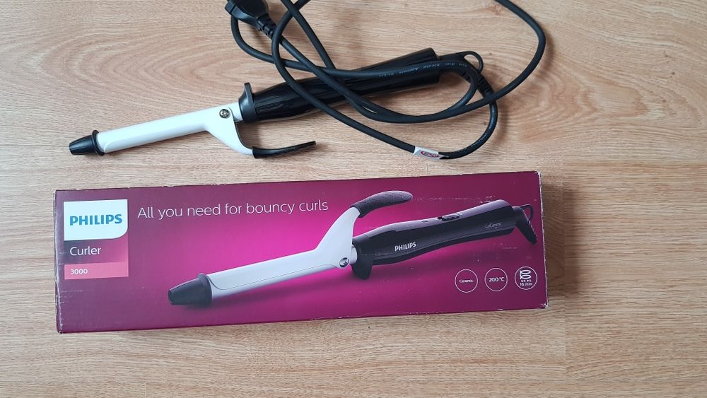 Новая керамическая плойка для волос волосся локонов кудрей Philips