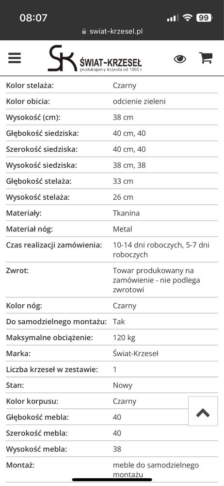 Pufa oliwkowa okragla na nozkach