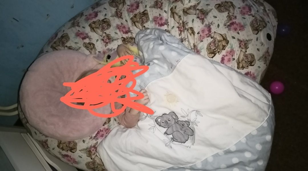 Myszoleżaczek dla dziecka