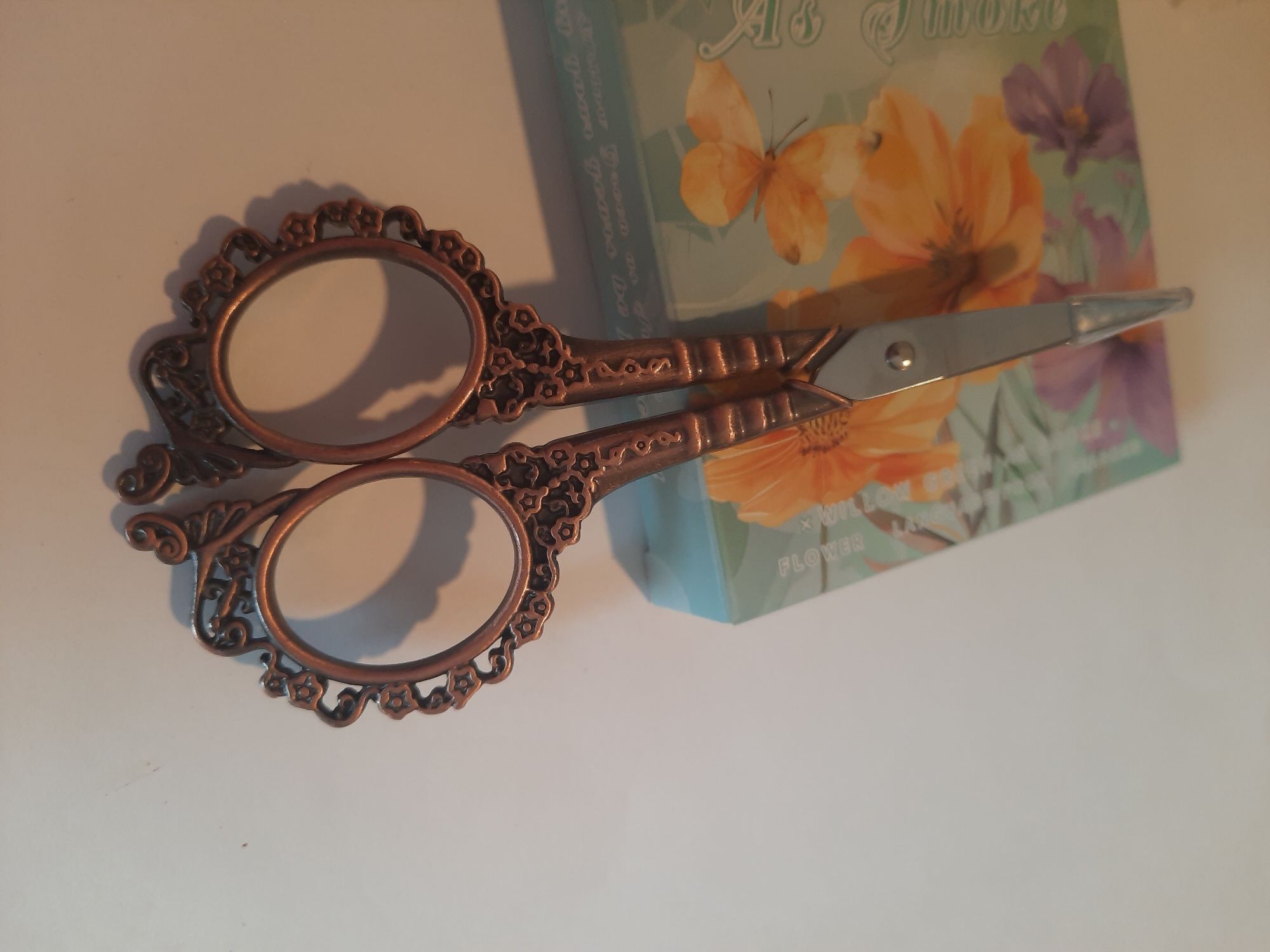 Tesoura Artesanal Vintage - Scrapbooking