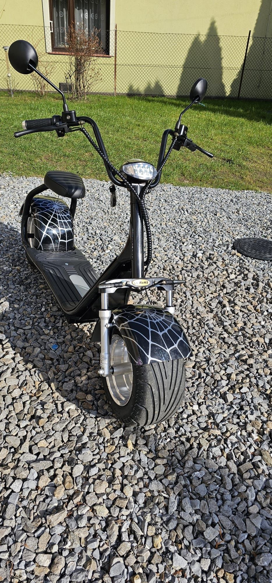 Chopper skuter elektryczny hulajnoga 70km/h 2000W 12Ah homologacja