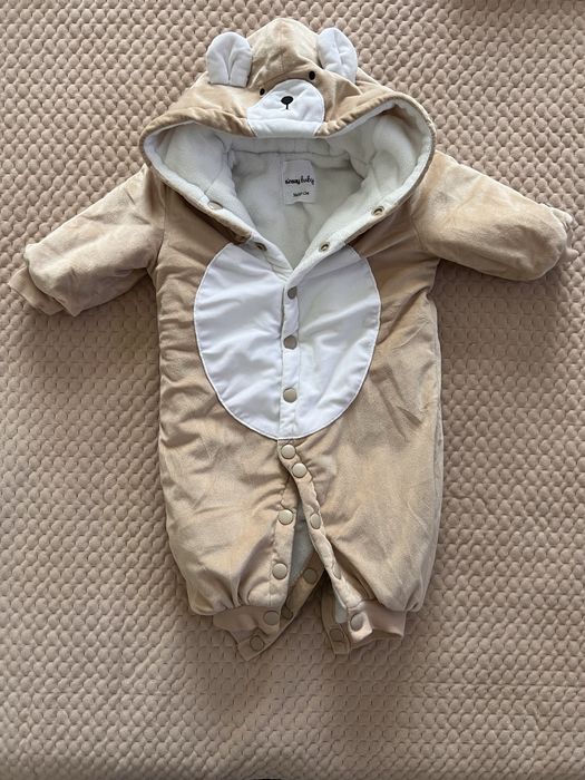 Теплий комбінезон для новонародженого