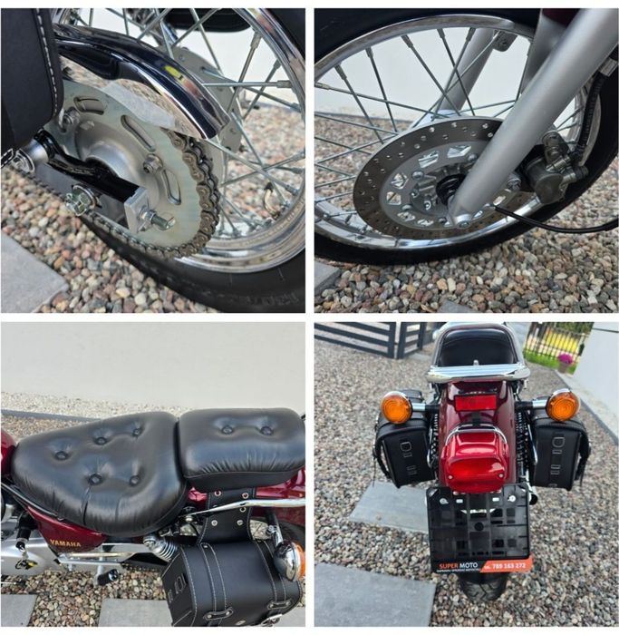 Yamaha virago 125 KAT A1,B po serwisie transport raty gwarancja