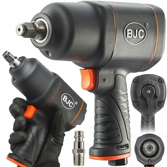 Udarowy Klucz Pneumatyczny Mocny Bjc 1600nm Do Kół 1/2