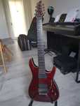 Schecter hellraiser c7 fr black cherry