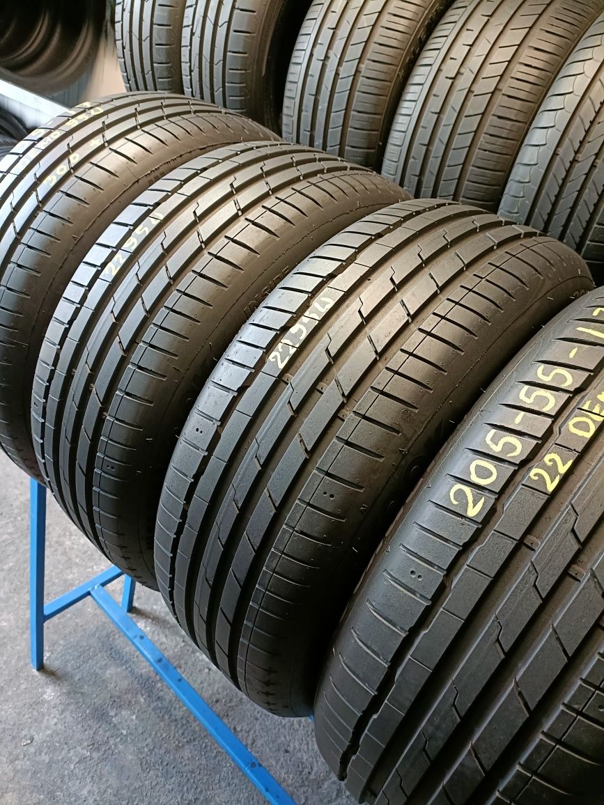 4x 205/55r17 Hankook Ventus S1 Evo3 z 2022r DEMO nowe