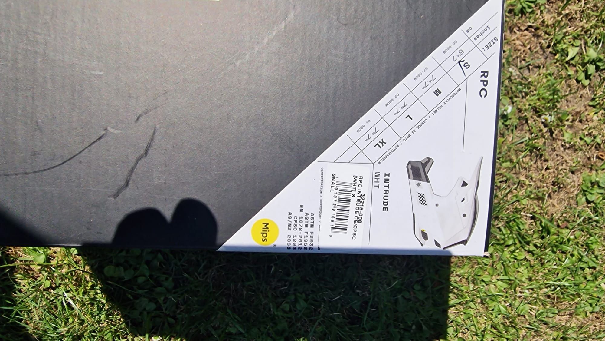 Kask rowerowy FOX Rpc Intrude White rozmiar S
