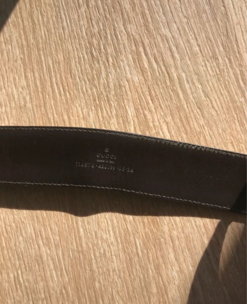 Cinto Gucci Canvas Original