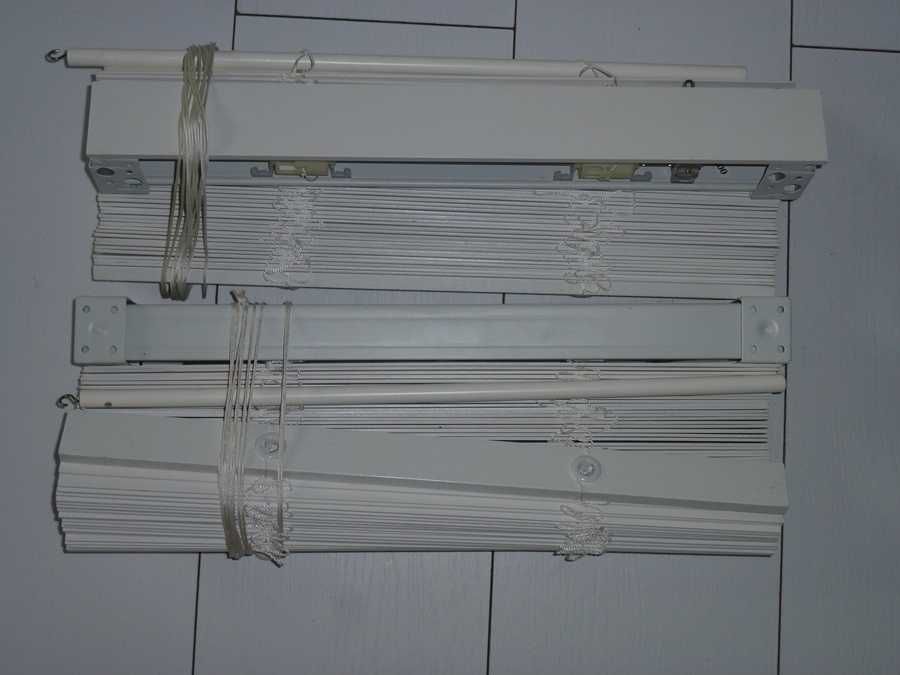 Żaluzja drewniana Colours Cana 45 x 180 cm biała