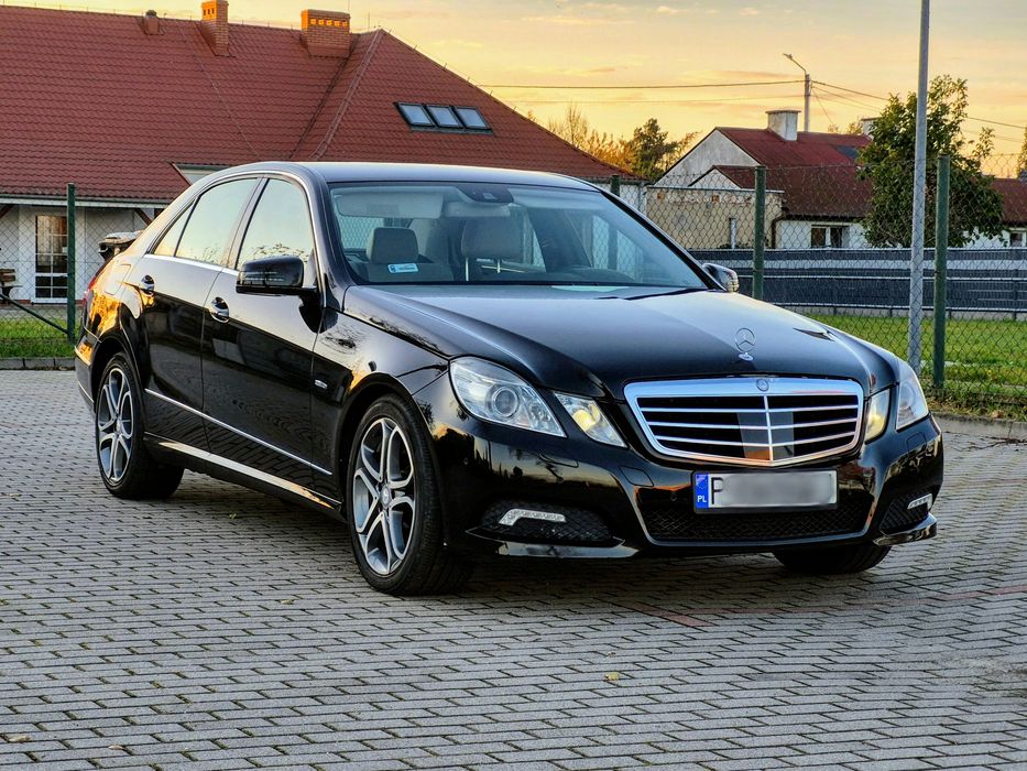Mercedes W212 E klasa 350CDI 231KM V6#AVANTGARDE#BiXenon Ledy Radar
