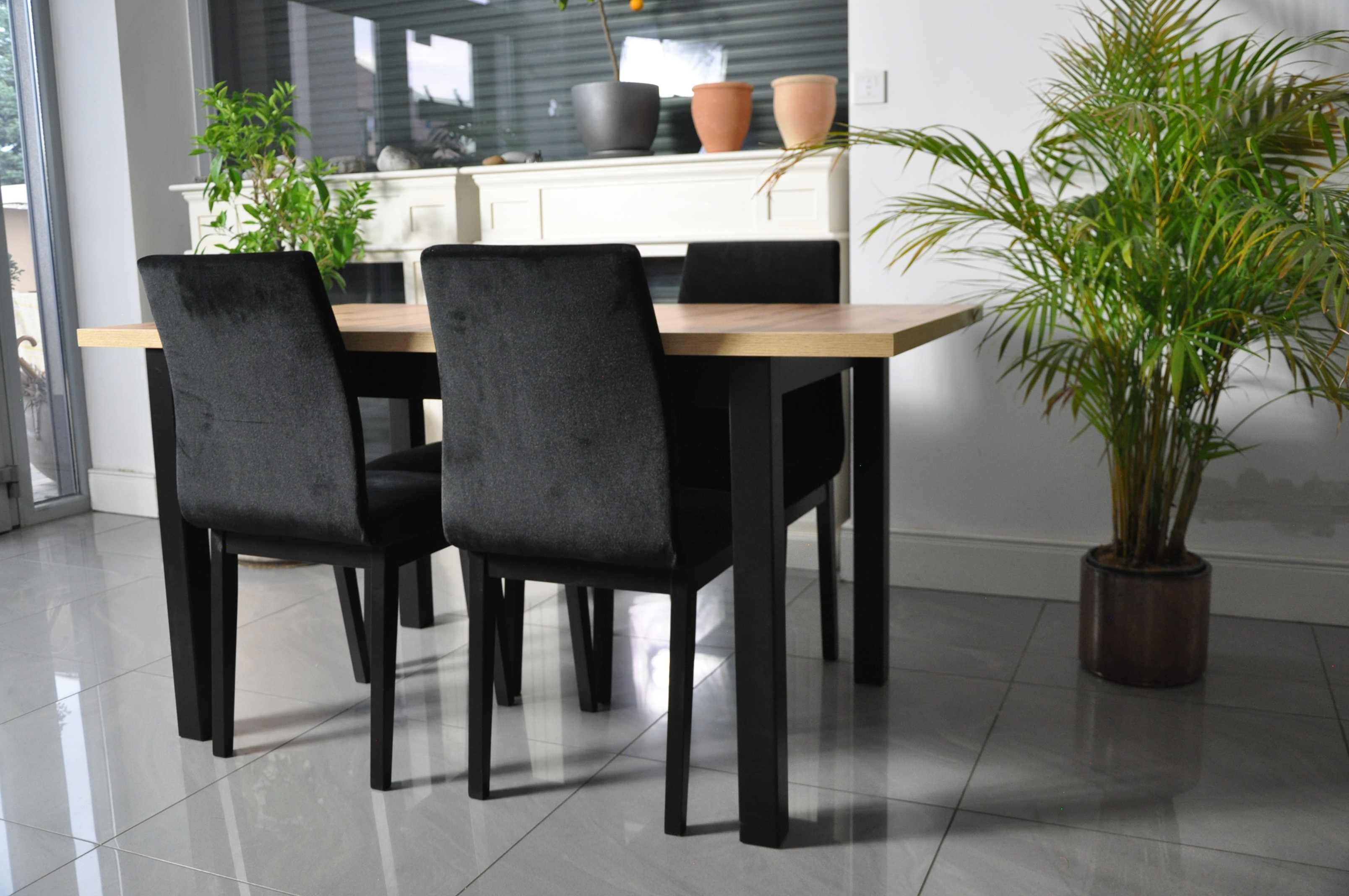 PROMOCJA - Zestaw Elegant Stół Rozkładany + Krzesła