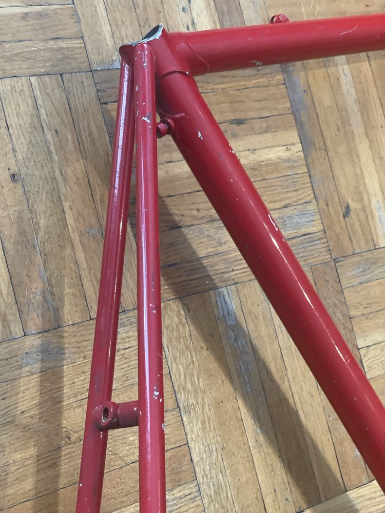 Rama rowerowa Peugeot PSN-10 Reynolds 531 simplex szosowa ostre koło