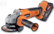REBARBADORA a bateria sem fios AEG BEWS 18-115x 4,0 Ah
