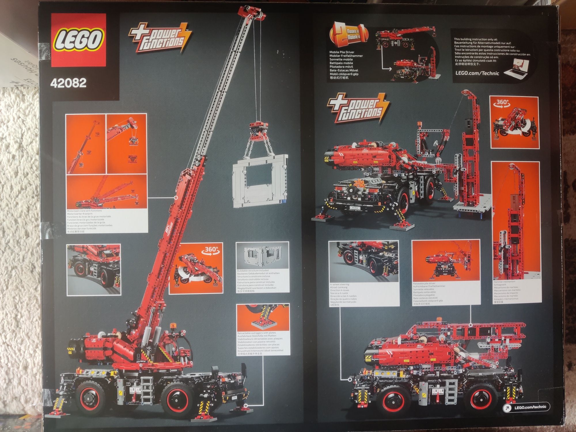 Lego Technic 42082 Dźwig