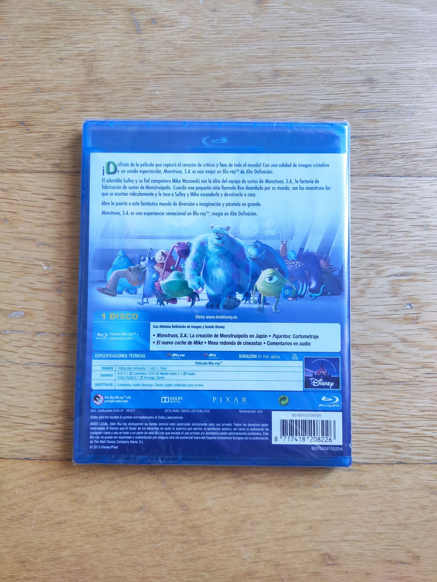 DVD - Monstros SA - Disney