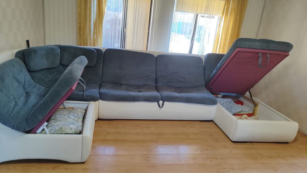 Розкладний модульний диван Мілтон Слім