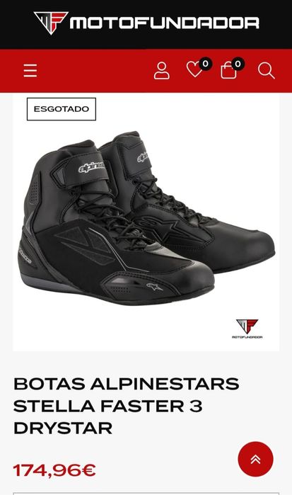 Botas senhora Alpinestars "Stella Faster 3 Drystar"