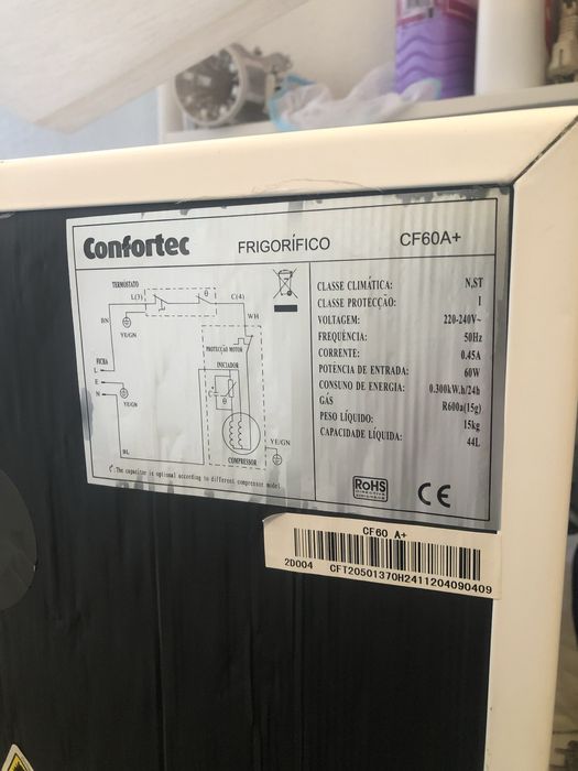 Frigorífico Confortec CF60A+