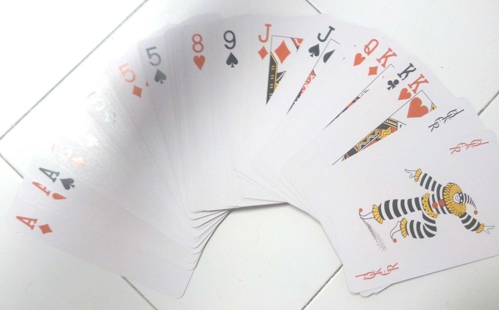 Baralho cartas gigante