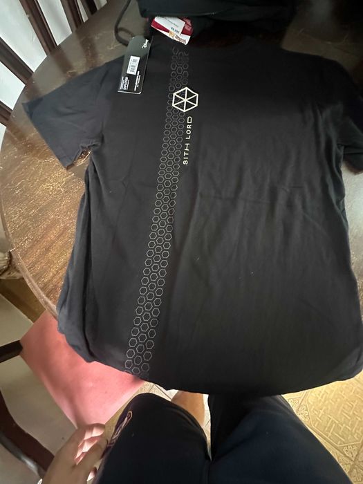 darth vader preta star wars t shirt M