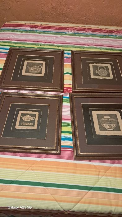 Quadros em papel papiro