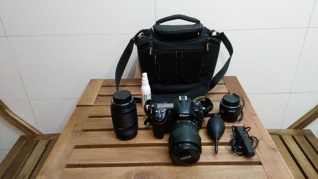 Máquina fotográfica Nikon D300S + objectivas