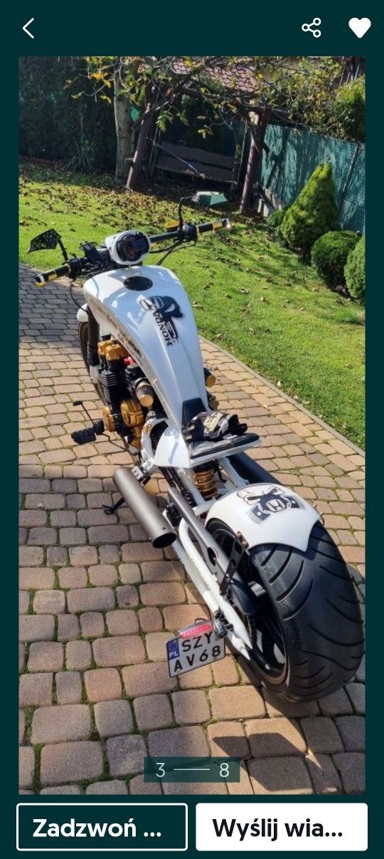 Honda cb 750 custom unikat