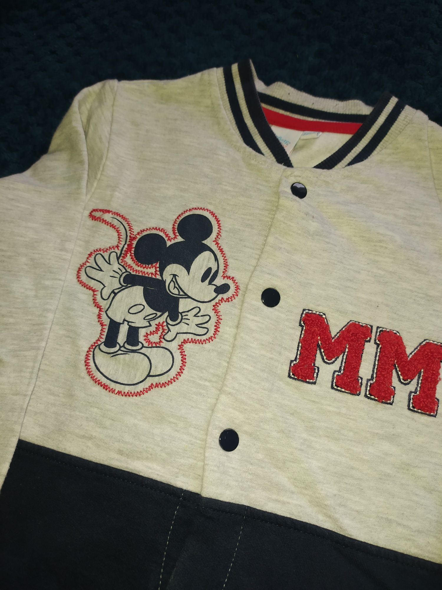 Bluza dresowa chłopięca bomberka 98 Myszka Miki