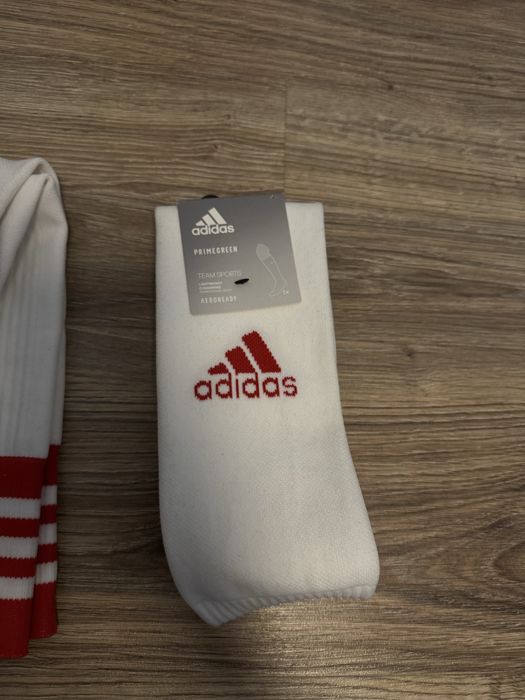 Getry adidas białe
