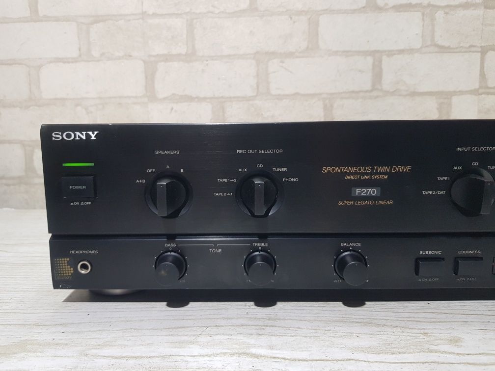Стерео підсилювач/усилитель Sony TA-F 270 2х70Вт б/у з Німеччини