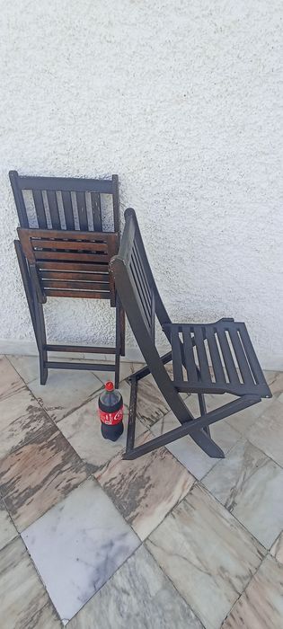 2 cadeiras de madeira, preço das 2