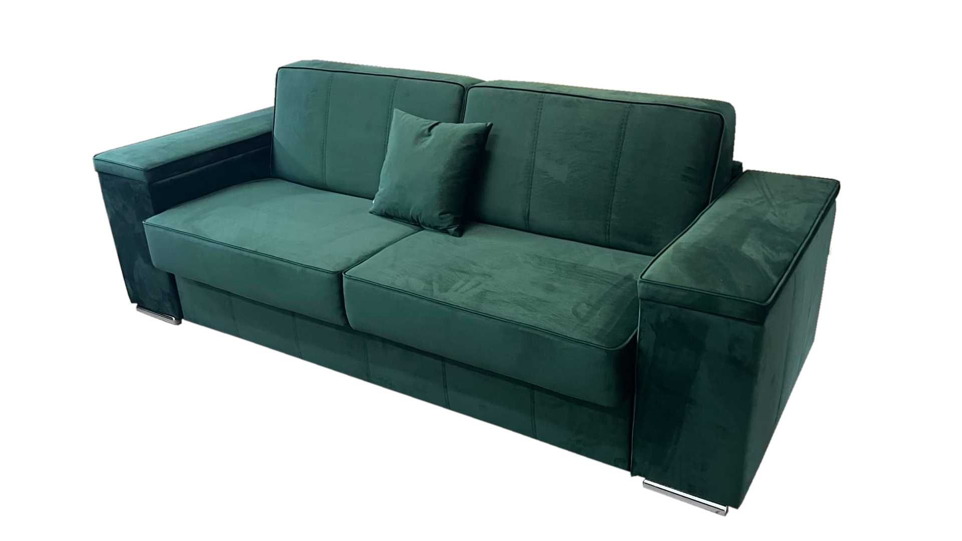 Sofa WYMIAR do spania codziennego z MATERACEM/110x200/solidny stelaż