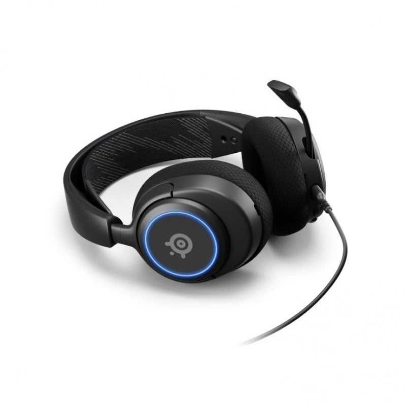 SteelSeries Arctis Nova 3 Headset Gaming RGB PC/PS4/PS5/Switch Preto