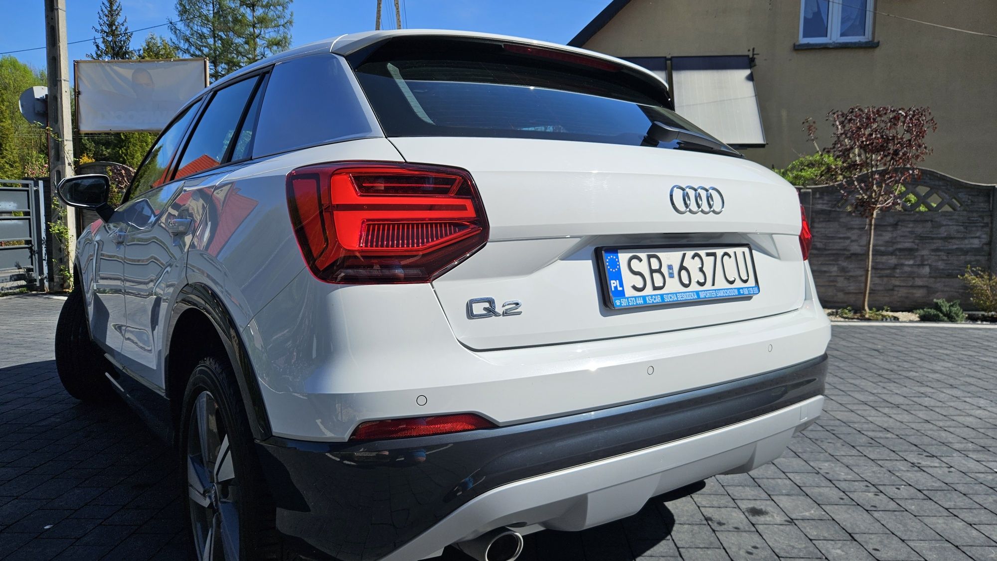 Audi Q2 1.6 TDI S tronic baaardzo niski przebieg