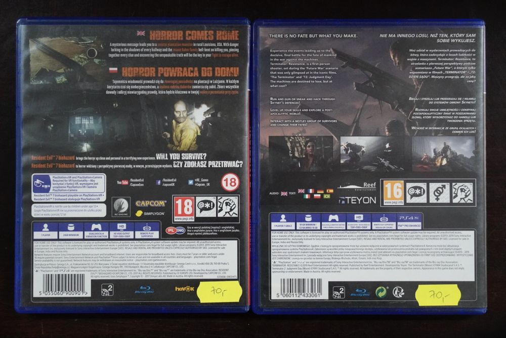 Gra Resident Evil 7 biohazard Playstation PS4 PS5