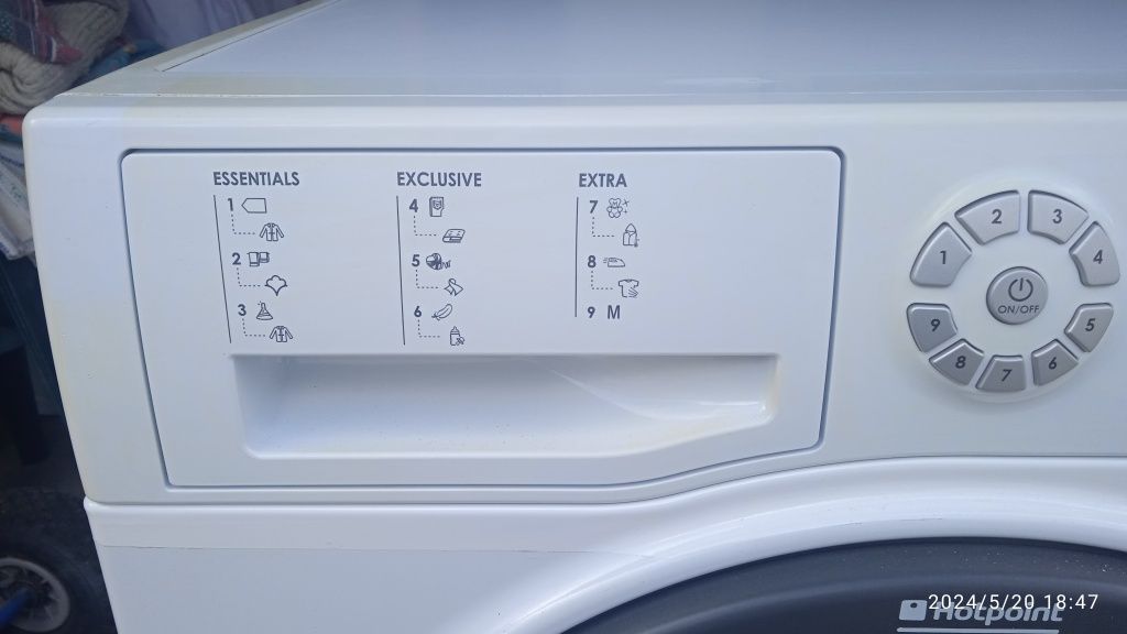 Máquina de secar roupa Hotpoint Ariston de 8 kg de bomba de calor