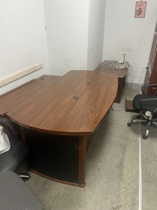 Стіл директора. Натурарьне дерево. Мебель для офиса