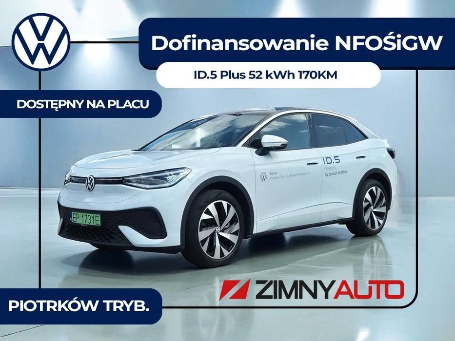 Volkswagen Id.5 Plus 52Kwh 170Km / Reflektory Led / Rabat Pln / !