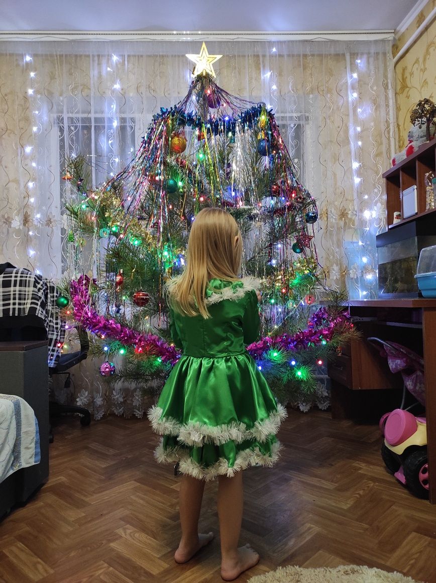 Платье "Ёлочка" Новый год
