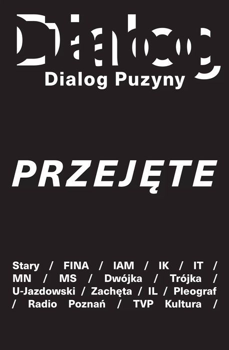 Dialog Puzyny. Przejęte Praca Zbiorowa