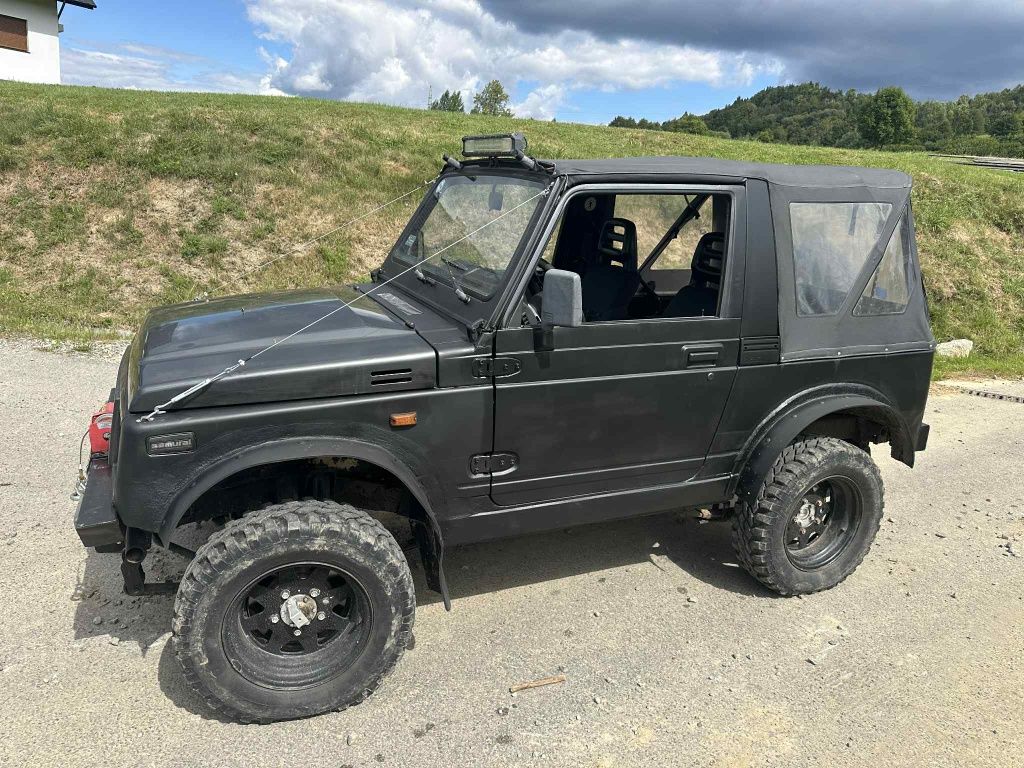 Suzuki Samurai 1.3 LPG 4x4 reduktor wyciągarka Halogen hak
