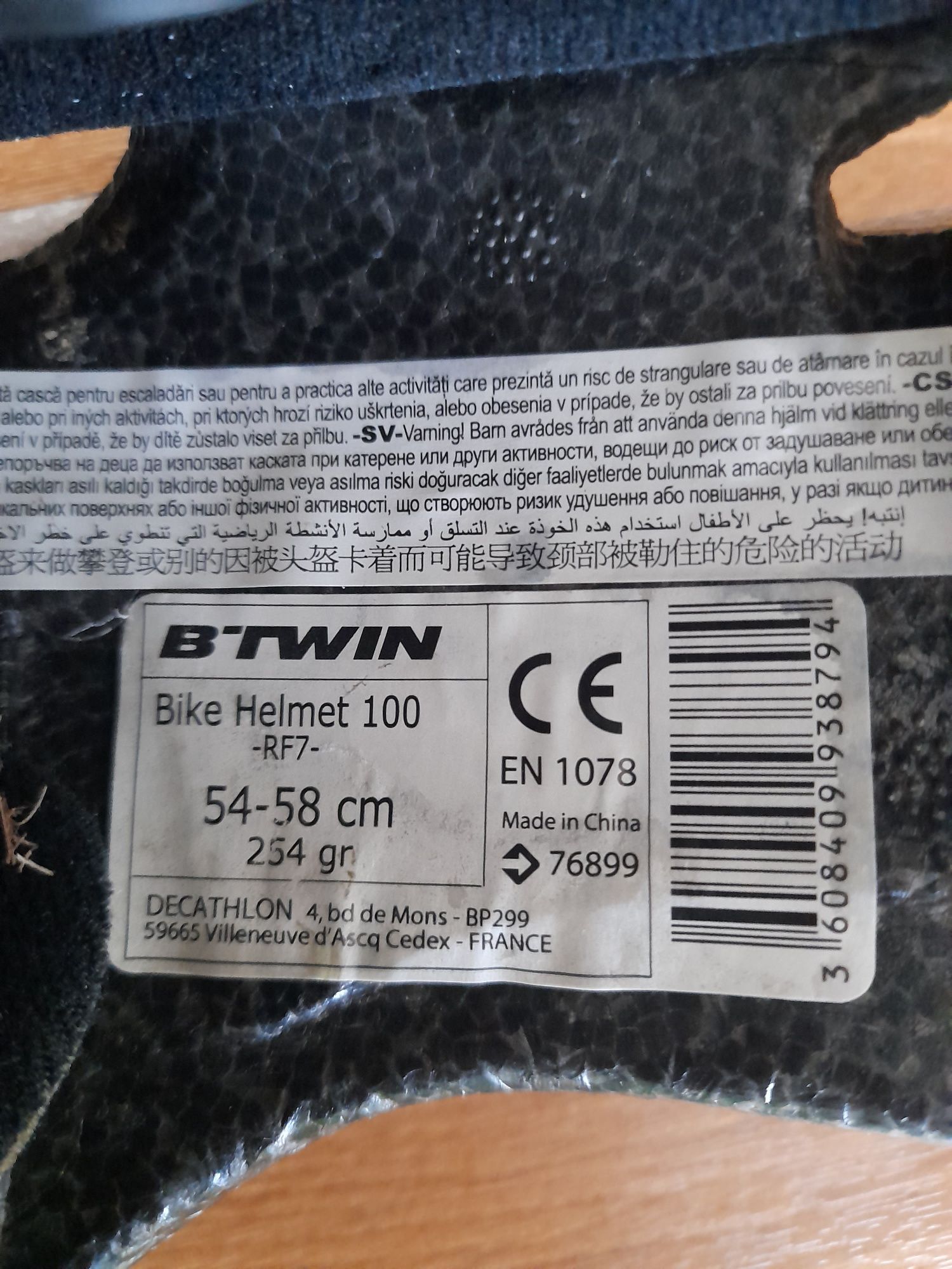 Capacete de btt marca b twin
