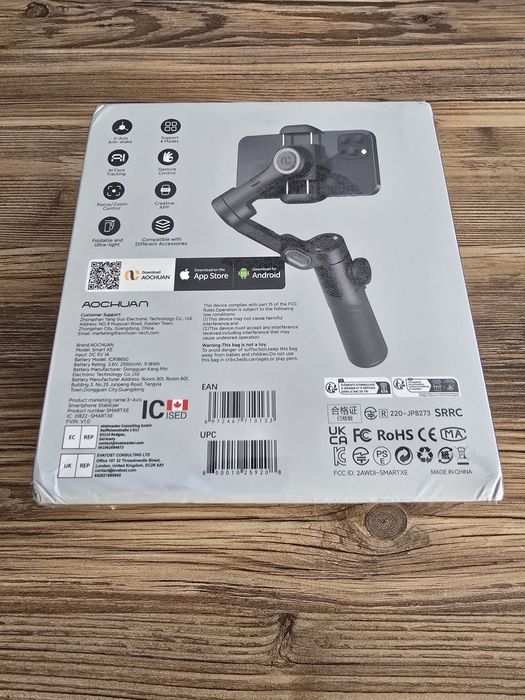 Gimbal Aochuan Smart XE Nowy Czarny
