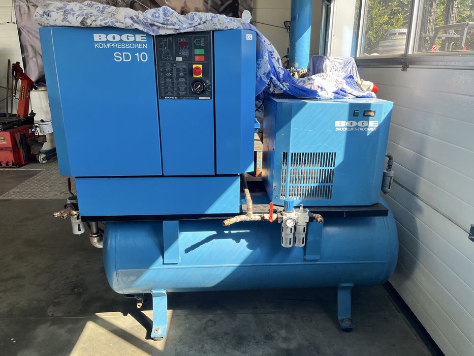 kompresor Śrubowy boge sd10 500l
